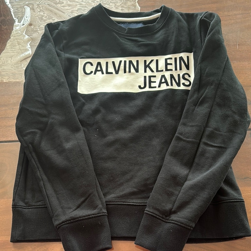 Calvin Klein Jeans Black Sweater for Men
